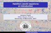 Hamilton-Jacobi equations: an introduction · Outline of the themes of the lectures 1 Bellman’s approach to Optimal Control 2 Hamilton Jacobi Equations: generalities 3 Weak solutions