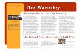 The Waverley - Macalester College...Nov 02, 2012  · orchestral soundtrack and 21st century multimedia technology (Hamlet's play is accompanied by a slideshow, while Polonius car-ries