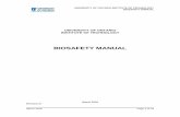 TABLE OF CONTENTS · The Laboratory Biosafety Guidelines, 3rd Edition, 2004, published by Health Canada, was the key document governing the use of biohazardous materials in Canada