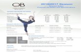 Orlando Ballet Media Ktorlandoballet.org/wp-content/uploads/2016/10/2016... · 2016|2017 Season Orlando Ballet Program Ad Rates and Specifications SEASON PROGRAM AD RATES All Ads