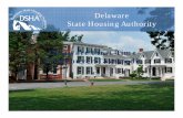Delaware State Housing Authoritylenders.destatehousing.com/media/training_de_fthb... · 2016-06-15 · Delaware First‐Time Homebuyer Tax Credit Example Home Loan Amount $150,000.00