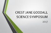 CREST JANE GOODALL SCIENCE SYMPOSIUM · Physics, Chemistry, and Mathematics First Place Sanjana Basak Presence of Evernic Acid in Evernia prunastri Lichen in Relation to Proximity