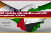 UAE-India: Update on Harmonised ... - Abu Dhabi Dialogueabudhabidialogue.org.ae/sites/default/files... · Abu Dhabi Dialogue - SOM •Joint India –UAE Presentation on proposed Skill