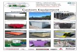 Examples of some custom equipment we have built Custom 2015.pdf · Custom Metal Recycling Container with fold-down lid Concrete Washout Container Custom Dewatering / Drain Box Self