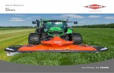 PZ SERIES - KUHN · KUHN PZ drum mowers are uncompromising in performance and output. The proven design with its uneven or large sized diameter knife plates guarantees a clean swath