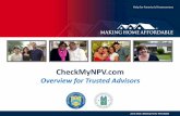 CheckMyNPV.com - Overview for Trusted Advisors€¦ · •Home Affordable Modification Program® (HAMP) •Second Lien Modification Program℠ ... If you know the Discount Rate Risk