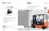 4 Wheel Electric Forklift Trucks · of battery charge life ƒUActive Comfort Control : customizes operating parameters to match driver’s style for increased comfort, confidence