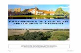 EAST MERSEA VILLAGE PLAN AND DESIGN STATEMENT · pool. Celtic Mersea Mersea during Celtic times had a fairly stable population, living mainly but not entirely, by farming and fishing.