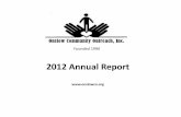 2012 Annual Report - Onslow Community Outreach · Community Outreach Annual Report. This report summarizes the impact of the Outreach on the lives of Onslow County residents. But