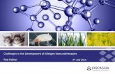 Challenges in the Development of Allergen Immunotherapies · 4 Allergic rhinitis is a global healthcare problem Affects 10-20% of global population Allergic diseases affect over 1