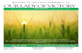 WELCOME TO THE FAITH COMMUNITY OF OUR LADY OF VICTORY · OUR LADY OF VICTORY -Mission Statement- ... by texting “@olvh” to the number 81010. We’ll be using these texts to let