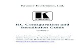 RC Configuration and Installation Guide Configuration and... · 4.1 Installing the Software Prior to using the Kramer RC Configuration software, make sure that the “.NET Framework”,