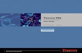 Thermo PAL User Guide Version Ctools.thermofisher.com/content/sfs/manuals/Man-XCALI... · 2016-02-03 · Thermo PAL for the PAL Autosampler User Guide XCALI-97169 Revision C April