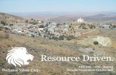 Resource Driven. - Defiance Silver · Argex Titanium Inc., the Second Best Performing Mining stock on the Venture’s 2013 Top 50 list. Served senior positions at Dundee Securities,