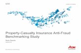 Property-Casualty Insurance Anti-Fraud Benchmarking Study · To better identify industry trends and best practices, the Coalition Against Insurance Fraud approached Ward Group, a