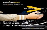 Channel Shift: Measuring B2B Efforts to Shift Customers Online · 2016-11-03 · online • 86 percent of B2B organizations say customers can make purchases via their website; only