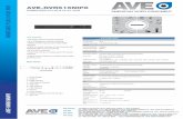AVE-NVR616NIP8 EMBEDDED PLUG & PLAY NVR · 25M/50M/100M incoming bandwidth • Up to 2 SATA interfaces • Plug & Play with up to 8 independent PoE network interfaces • Support