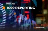 1099 REPORTING - tax.thomsonreuters.com · 1099 Reporting with ONESOURCE 1. Bring unmatched flexibility to your disparate source Import datadata, reconcile systems, and manage changes