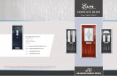 COMPOSITE DOORS - Broadland Windows · 17 44mm SINGLE REBATE COMPOSITE DOORS French Door sets are available in all composite door and glass designs. Whether for entrance privacy or