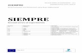 SIEMPRE - InfoMus · siempre d2.2 second series of experiments data 2 / 42 table of contents introduction 3 1. analysis and fine-tuning features from audio and instrumental gestures