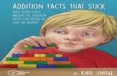 ADDITION FACTS THAT STICK - Kate's Homeschool …kateshomeschoolmath.com/wp-content/uploads/2015/10/...and begun homeschooling my own children. Through these experiences, I’ve refined
