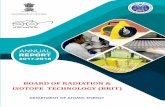 britatom.gov.in Report... · EXECUTIVE SUMMARY Board of Radiation & Isotope Technology (BRIT), the unit of DAE, is focussed on bringing the benefits of the use of radioisotope applications