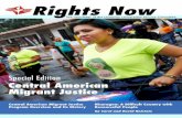 Rights Now - Unitarian Universalist Service Committee · 2018-07-03 · FM4 Paso Libre delivers critical humanitarian aid to migrants and refugees in Guadalajara, Mexico. It keeps