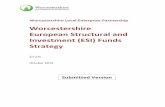 Worcestershire European Structural and Investment (ESI ... · The Draft ESI Funds Strategy has five priorities, which reflect the emerging SEP and the ten European Union thematic