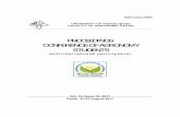 PROCEEDINGS CONFERENCE OF AGRONOMY STUDENTS · of Agronomy Students which was held at and organized by the Faculty of Agronomy in Čačak, Serbia, in 1998. Today, we hope that the
