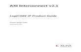 AXI Interconnect v2 - uidaho.edu Protoc… · AXI Interconnect Product Guide v2.1 6 PG059 April 6, 2016 Chapter 1: Overview Feature Summary AXI Crossbar • Each instance of the AXI