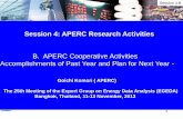 Session 4: APERC Research Activities · To assist volunteer APEC economies to promote low-emission energy sources by providing recommendations from APEC peer review experts. Share