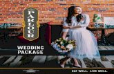 WEDDING PACKAGE - centuryhospitality.com€¦ · Please ask your Parlour Wedding Coordinator for an up to date list of our preferred vendors. Is their a coat check service? We can