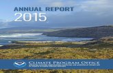 2015 CPO Annual Reportcpo.noaa.gov/sites/cpo/2015CPOAnnualReport_sm.pdf · regional and local scales. The Regional Integrated Sciences & Assessments (RISA) program provided information