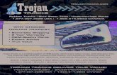 WHY CHOOSE TROJAN TRACKS? · 2017-07-26 · Trojan Tracks rubber tracks are made from a rubber compound that is highly resistant to cutting and tearing under a wide range of temperatures.