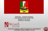Official list of embassies from the U.S. Department of State GOBIERNO... · development of the port entry # 4 to the east of the city of nogales m nogales nogales, sonora, mÉxico