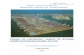 Changes of concentration patterns in European container ... · Changes of concentration patterns in European container ports during and after the crisis Host University: Erasmus Universiteit