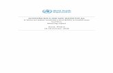 ACHIEVING SDG 6 AND SAFE WATER FOR ALL A focus on water ... · 5.1 Global and regional overview of WASH in HCF The WASH in HCF global initiative is led by WHO and UNICEF and includes