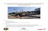 Post Construction Report for North Carolina DOT Demonstration Project … · 14-05-2020  · Post Construction Report for North Carolina DOT Demonstration Project Implementation of