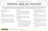 ENDLESS SPELL WARSCROLL BURNING SIGIL OF TZEENTCH€¦ · A Burning Sigil of Tzeentch is a single model. MAGIC Summon Burning Sigil of Tzeentch: Brief incantations in the Dark Tongue