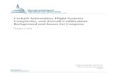 Cockpit Automation, Flight Systems Complexity, and ... · Cockpit Automation, Flight Systems Complexity, and Aircraft Certification Congressional Research Service 2 every 227,272