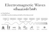 Electromagnetic Waves คลื่นแม่เหล็กไฟฟ้า · 1. คลื่นกล (Mechanical Waves) - คุณสมบัติทางฟิสิกส์ของตัวกลางบางอย่างจะถูกรบกวน-เป็นการแผ่ของสิ่งรบกวนผ่านตัวกลาง