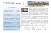 St. Paul THE Apostle Parishstpaulcatholicchurch.org/wp-content/uploads/June... · St. Paul THE Apostle Parish June 2017 – Issue #82 We are Indeed a Giving Community! (A Report on