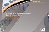 A Study of Investor Operational Due Diligence (ODD) · 2015-08-14 · Investor Operational Due Diligence. Introduction & methodology . The hedge fund industry has evolved from a low