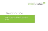 Amped Wireless - AP300...AP300 USER’S GUIDE 2 INTRODUCTION Thank you for purchasing this Amped Wireless product. At Amped Wireless we strive to provide you with the highest quality