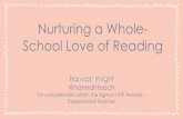 Nurturing a Whole School Love of Reading Hannah Wright€¦ · Fostering a Love of Reading 4 The first thing we did was tackle the lack of high-quality literature available to our