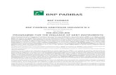 BNP PARIBAS ARBITRAGE ISSUANCE B.V. · In the case of Notes issued by BNPP B.V. and guaranteed by BNPP, if the applicable Final Terms specify that Condition 6(b)(ii) is applicable