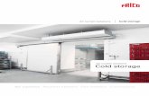 Air curtain solutions Cold storage - Home (Frico) | …Cold storage dimension: 23 x 11 x 6m Dimension of opening: 2,2 x 2,5m Cold storage temperature: -23 C Outside temperature: +20