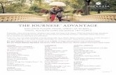 THE JOURNESESM ADVANTAGE · 2017-08-10 · The Luxury Brand of Pleasant Holidays Expertise, value and authentic vacations are what Journese is all about. Offering mesmerizing itineraries