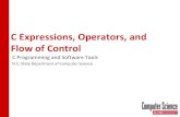 C Expressions, Operators, and Flow of Controltkb13/courses/ncsu-csc230/lecture/05 - C... · C Expressions, Operators, and Flow of Control C Programming and Software Tools N.C. State