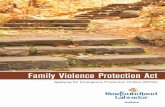 Family Violence Protection Act - Newfoundland and Labrador · P.O.Box99 Milltown,NL A0H1W0 P.O.Box550 HarbourGrace,NL A0A2M0 P.O.Box1179 BellIsland,NL A0A2M0 P.O.Box850 Bonavista,NL
